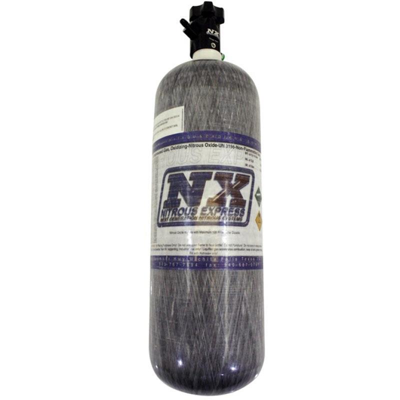 Nitrous Express Composite Bottle w/Lightning 500 Valve (6.79 Dia x 23.25 Tall) - Torque Motorsport