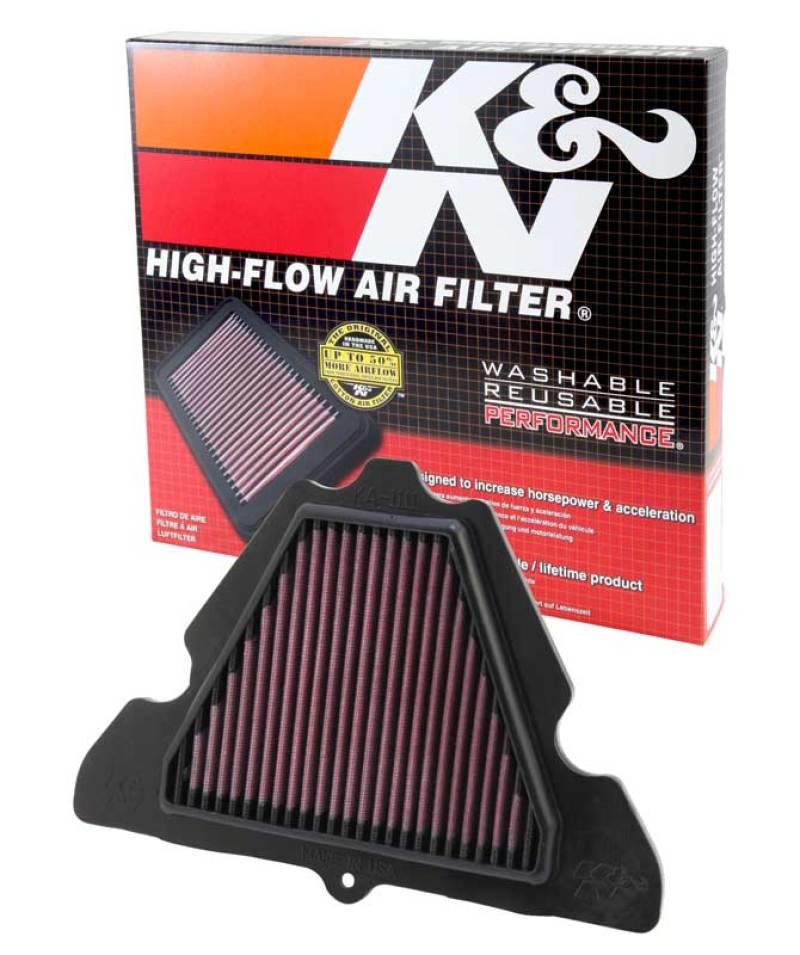 K&N 11-13 Kawasaki Z1000 1000/ ZX1000 Ninja / 11-12 Z1000 SX / 12 Versys 1000 Replacement Air Filter - Torque Motorsport