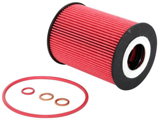 K&N Performance Oil Filter for 06-11 BMW M5/M6 / 08-15 Porsche Cayenne 4.8L / 10-15 911 3.4L/3.8L - Torque Motorsport