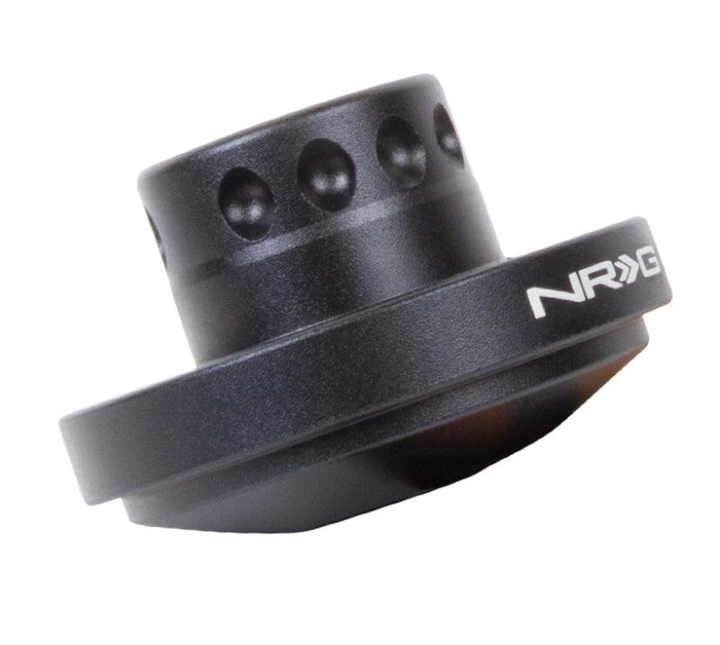 NRG Short Spline Adapter - Polaris RZR / Ranger (Secures w/OEM Lock Nut / Fits Quick Lock) - Black - Torque Motorsport