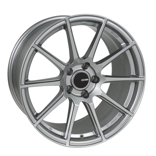 Enkei TS10 17x8 5x100 45mm Offset 72.6mm Bore Grey Wheel - Torque Motorsport