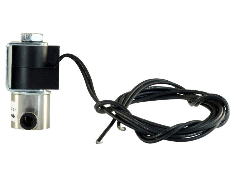 AEM Water/Methanol Injection System - High-Flow Low-Current WMI Solenoid - 200PSI 1/8in-27NPT In/Out - Torque Motorsport