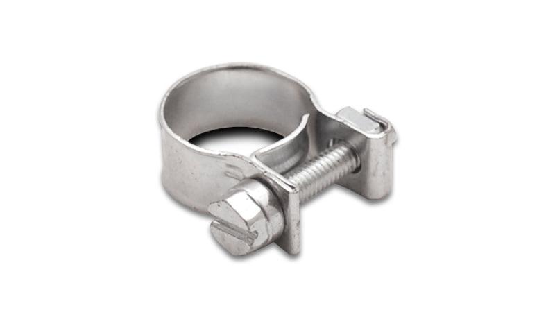 Vibrant Inj Style Mini Hose Clamps 10-12mm clamping range Pack of 10 Zinc Plated Mild Steel - Torque Motorsport