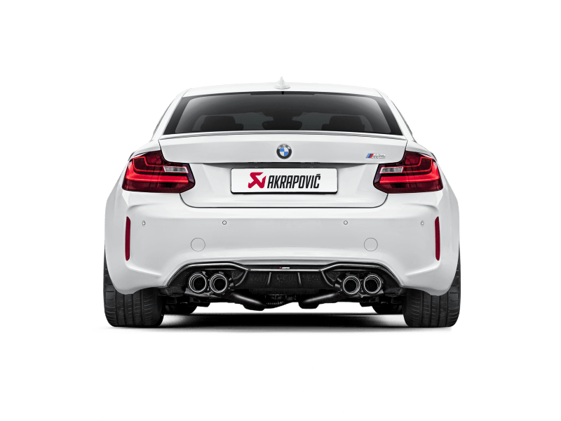 Akrapovic 16-17 BMW M2 (F87) / 2018+ BMW M2 Competition/M2 CS (F87N) Rear Carbon Fiber Diffuser - Hi - Torque Motorsport