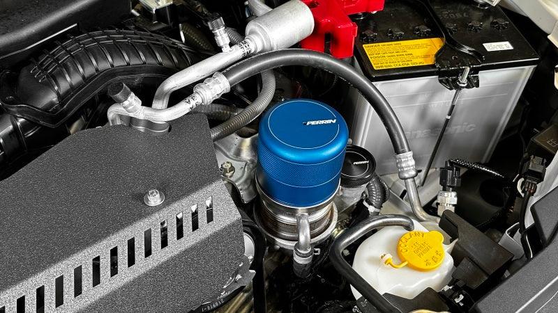 Perrin 2015+ Subaru WRX/STI Oil Filter Cover - Blue - Torque Motorsport