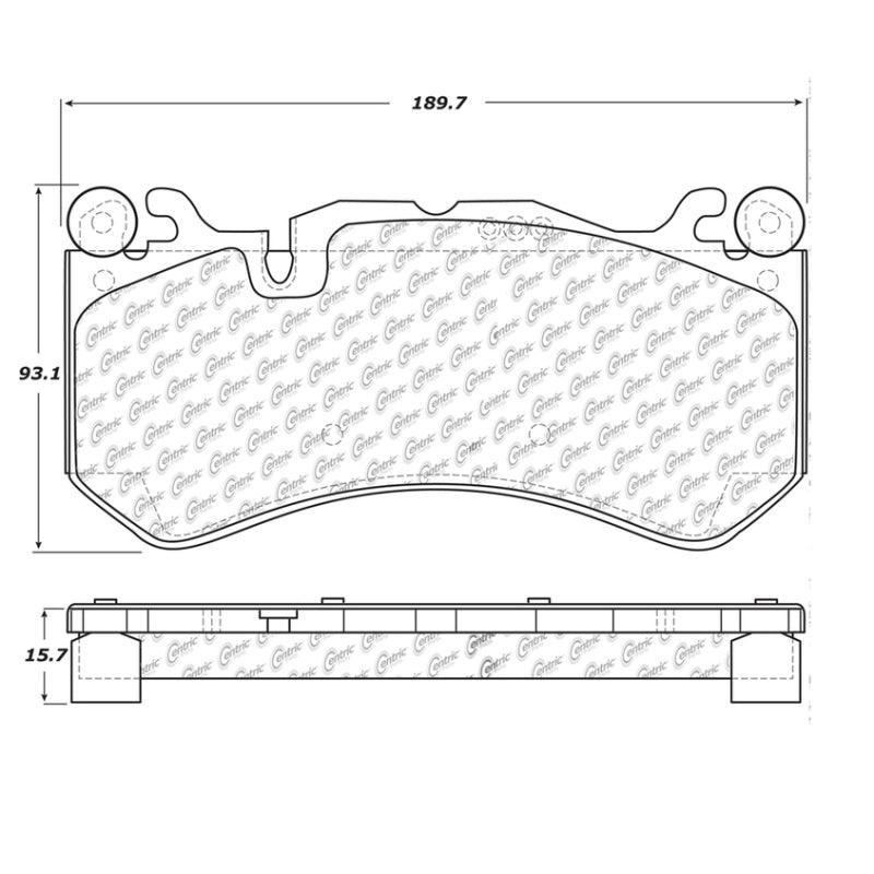 StopTech Mercedes Benz Front Street Touring Brake Pads - Torque Motorsport