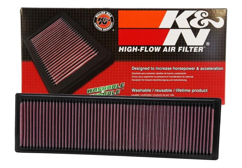 K&N Replacement Air Filter VOLKSWAGEN JETTA 2005-2010, RABBIT 2007-2009 2.5L L5 - Torque Motorsport