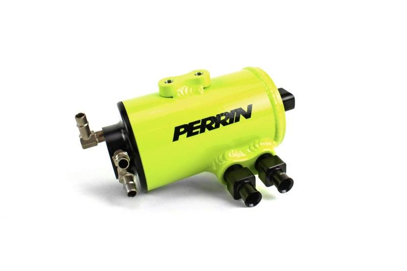 Perrin 22-23 Toyota GR86 / 13-16 Scion FR-S / 13-23 Subaru BRZ Air Oil Separator - Neon Yellow - Torque Motorsport