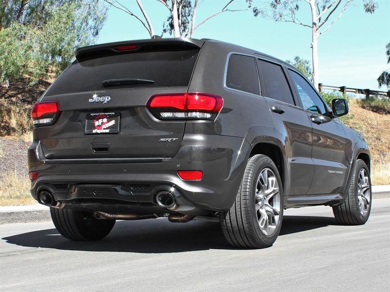 aFe MACHForce XP Cat-Back Exhaust Stainless No Tips 12-15 Jeep Grand Cherokee SRT/SRT-8 V8 Hemi 6.4L - Torque Motorsport