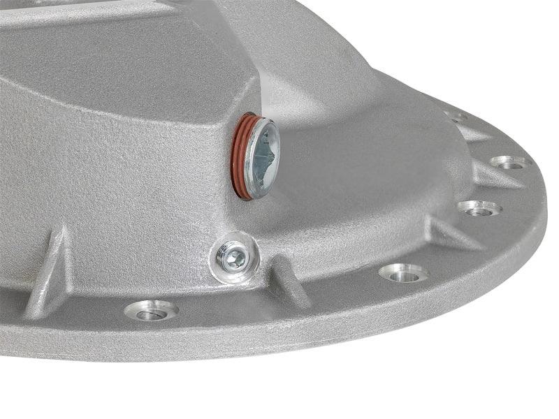 afe Front Differential Cover (Raw; Street Series); Dodge Diesel Trucks 03-12 L6-5.9/6.7L (td) - Torque Motorsport