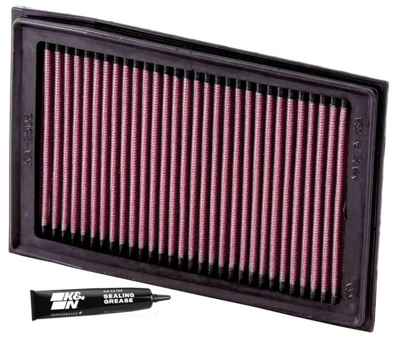 K&N 08-10 Kawasaki EX250R Ninja Replacement Air Filter - Torque Motorsport