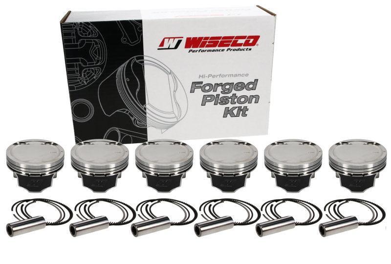 Wiseco Nissan 04 350Z VQ35 4v Dished -10cc 95.5 Piston Shelf Stock Kit - Torque Motorsport