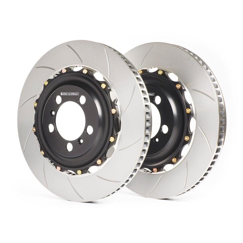 GiroDisc 2006 Audi R8 (Excl CCM) 380mm (w/Spacers) Slotted Rear Rotors - Torque Motorsport