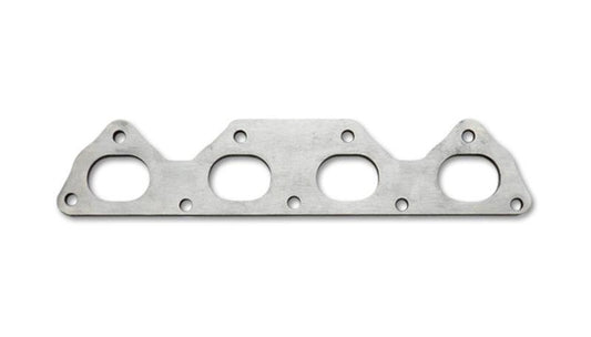 Vibrant Mild Steel Exhaust Manifold Flange for Honda/Acura B-Series motor 1/2in Thick - Torque Motorsport