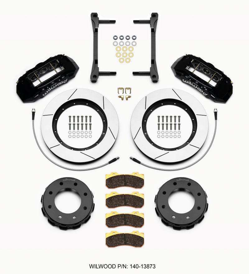 Wilwood TX6R Front Kit 15.00in Black 2011-2015 GM Truck/SUV 2500 - Torque Motorsport