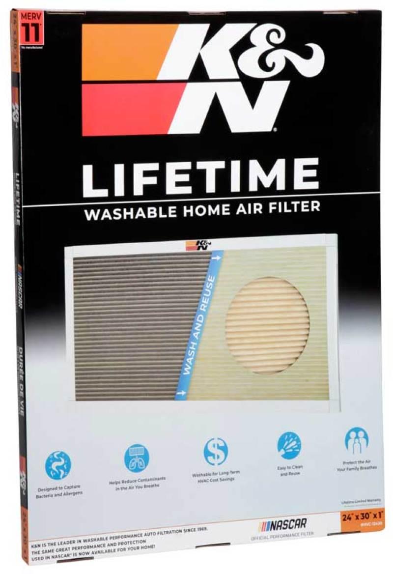 K&N HVAC Filter - 24 x 30 x 1 - Torque Motorsport