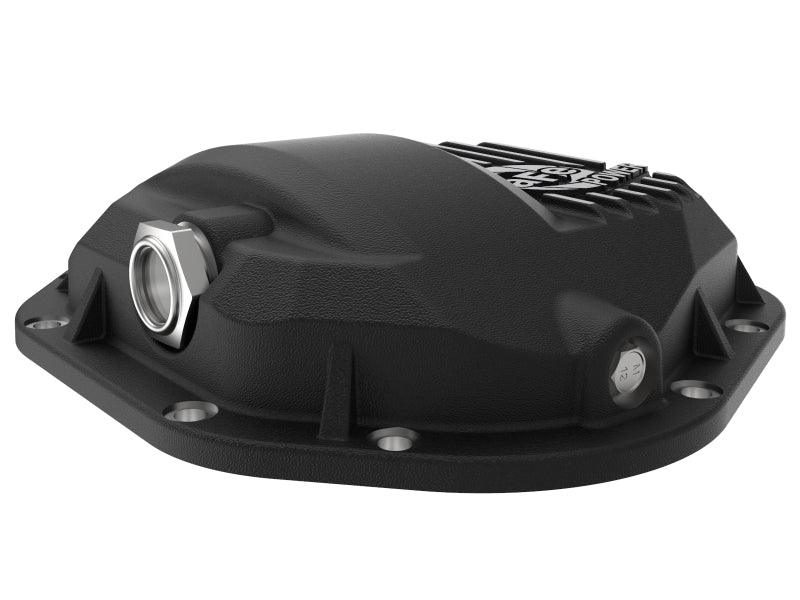 aFe Pro Series Dana 60 Front Differential Cover Black w/ Machined Fins 17-20 Ford Trucks (Dana 60) - Torque Motorsport