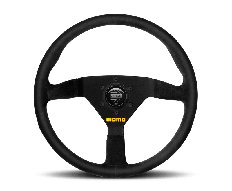 Momo MOD78 Steering Wheel 320 mm - Black Leather/Black Spokes - Torque Motorsport