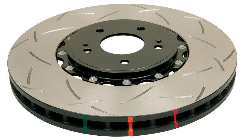 DBA 97-04 Corvette C5/C6 Front Slotted 5000 Series 2 Piece Rotor Assembled w/ Black Hat - Torque Motorsport