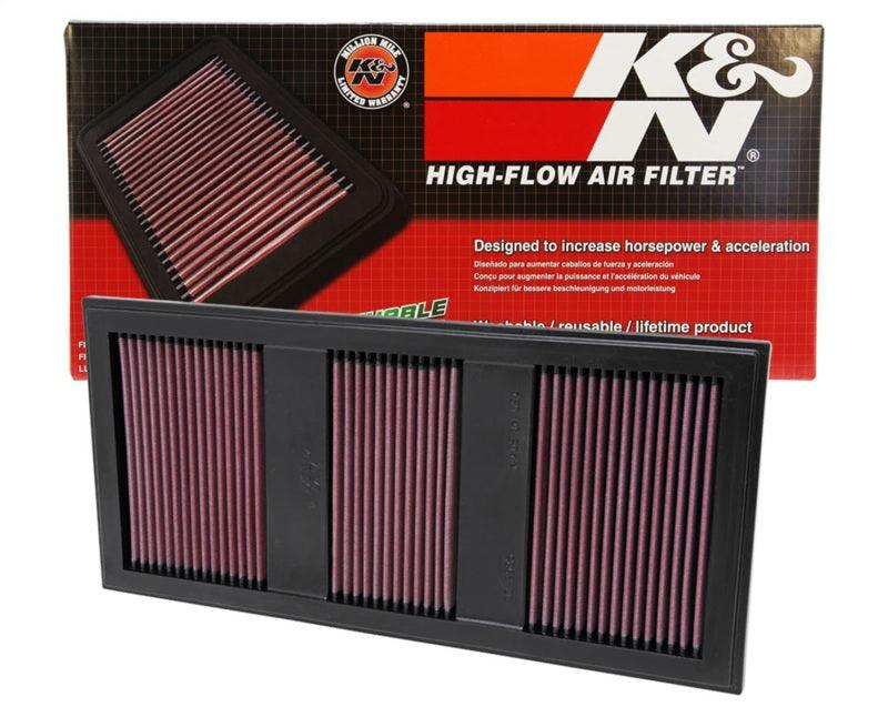 K&N Replacement Air FIlter 11 Mercedes Benz C350/CLS350/E300/GLK350/ML350/S350 / 11-12 E350/SLK350 - Torque Motorsport