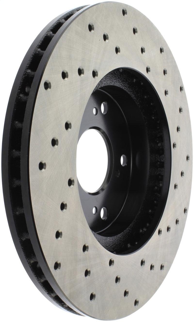 StopTech 99-08 Acura TL (STD Caliber) / 01-03 CL / 04-09 TSX Cross Drilled Right Front Rotor - Torque Motorsport