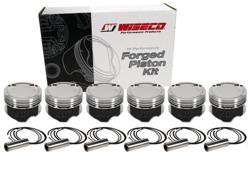 Wiseco Nissan VG30 Turbo -9cc 1.260 X 87.5 Piston Shelf Stock Kit - Torque Motorsport