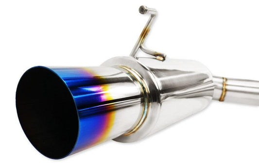 ISR Performance GT Single Exhaust With Burnt Tip - Nissan 370Z - Torque Motorsport