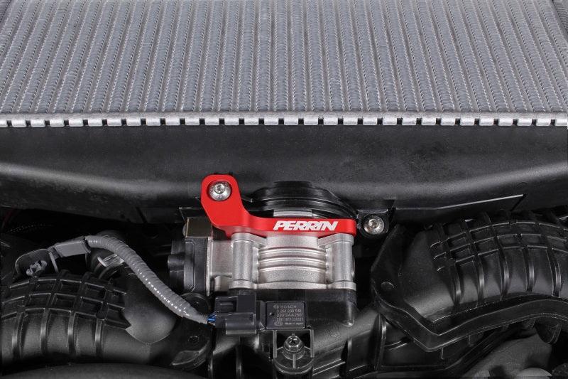 Perrin 2022+ Subaru WRX/19-23 Ascent/Legacy/Outback Top Mount Intercooler Bracket - Red - Torque Motorsport