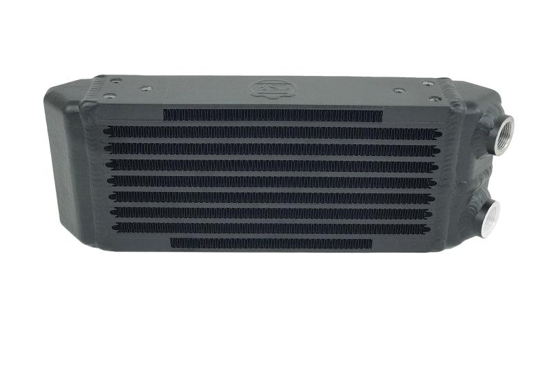 CSF Universal Dual-Pass Oil Cooler - M22 x 1.5 - 13in L x 4.75in H x 2.16in W - Torque Motorsport