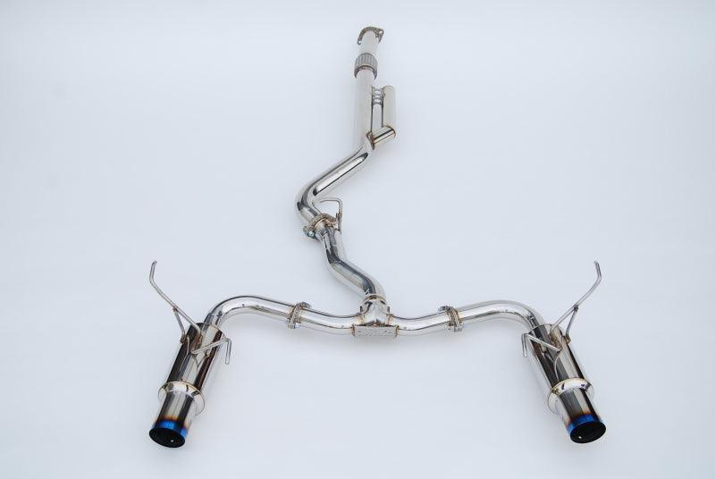 Invidia 2022+ Subaru WRX N1 Twin Outlet Single Layer Tip Cat-Back Exhaust - Torque Motorsport