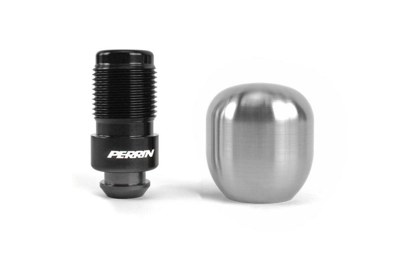 Perrin WRX 5-Speed Brushed Barrel 1.85in Stainless Steel Shift Knob - Torque Motorsport