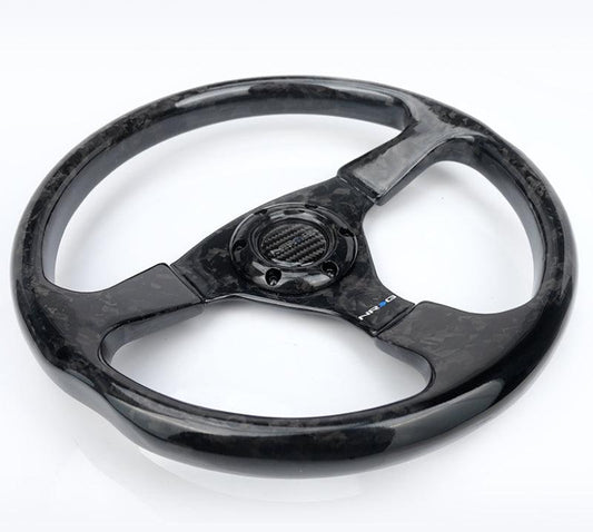 NRG Forged Carbon Fiber Steering Wheel 350mm - Torque Motorsport