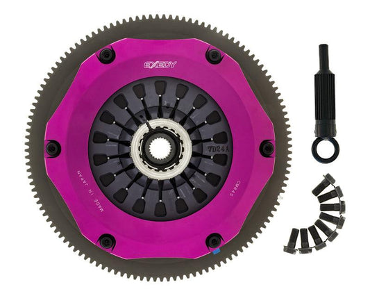 Exedy 04-17 Subaru WRX STI EJ255/EJ257 2.5L Twin-Organic Clutch Kit - Torque Motorsport