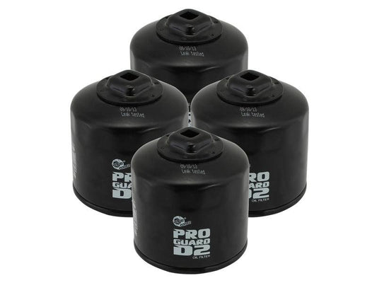 aFe Pro GUARD D2 Oil Filter 13-17 Scion FR-S / Subaru BRZ H4-2.0L (4 Pack) - Torque Motorsport