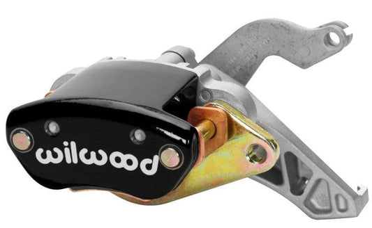 Wilwood Caliper-MC4 Mechanical-R/H - Black w/ Logo 1.19in Piston .81in Disc - Torque Motorsport