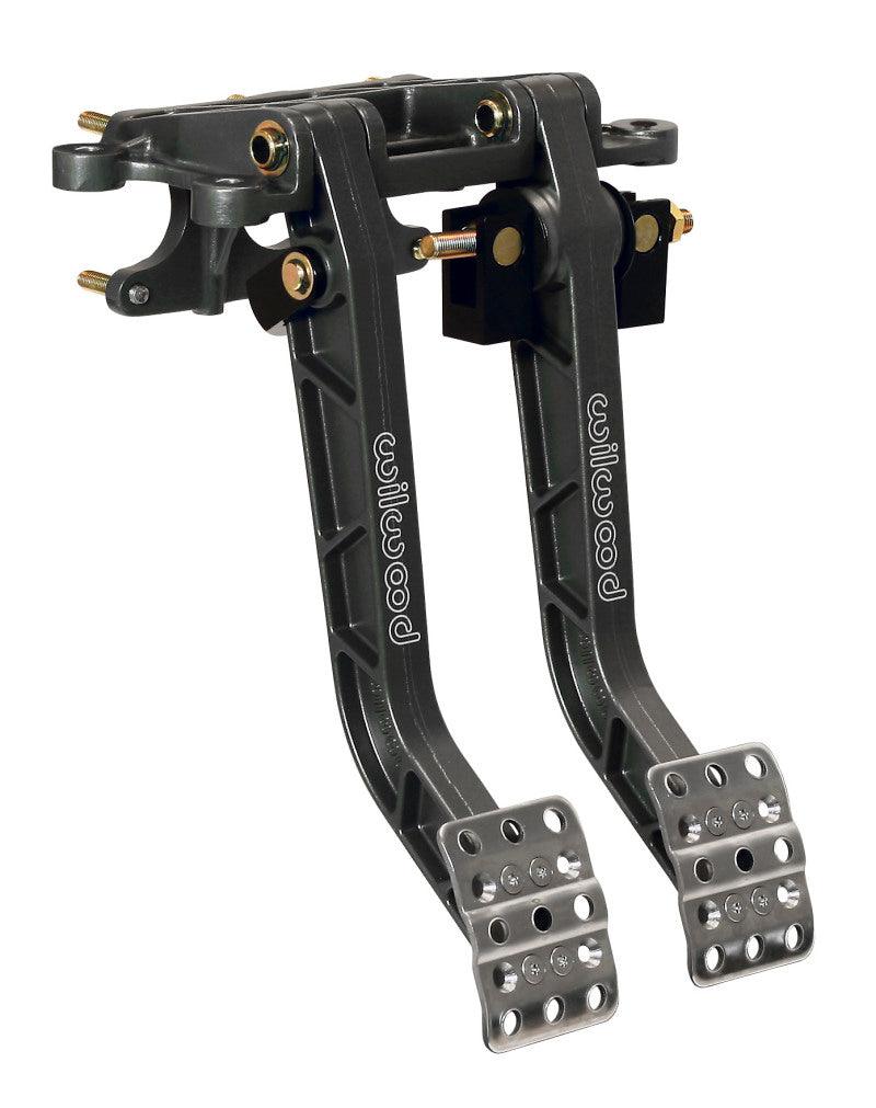 Wilwood Adjustable Dual Pedal - Brake / Clutch - Fwd. Swing Mount - 6.25:1 - Torque Motorsport