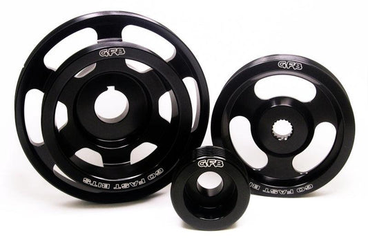 GFB 08+ WRX/STi / 09+ Forester / 03-09 LGT 3 pc Underdrive/Non-Underdrive Pulley Kit - Torque Motorsport