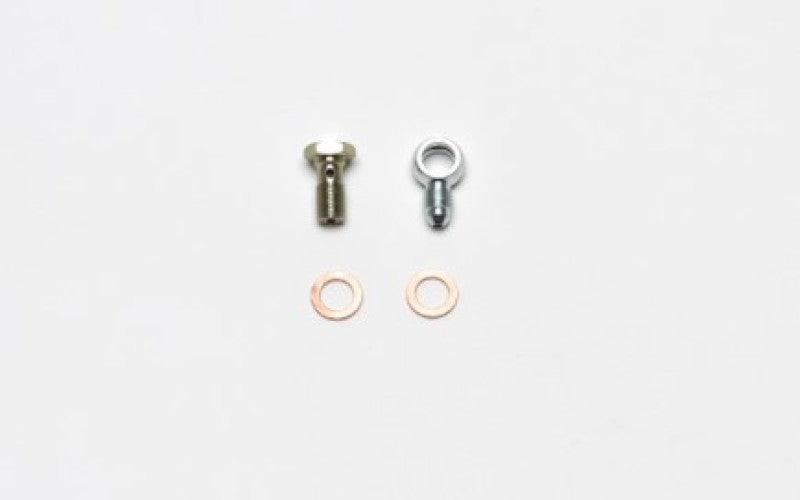 Wilwood Fitting Kit -3 Male w/ 3/8-24 Banjo Bolt (For Banjo Outlet Master Cylinders) - Torque Motorsport