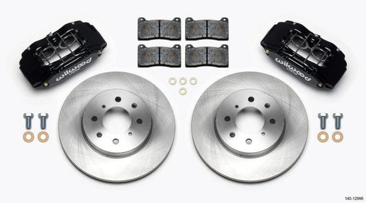 Wilwood DPHA Front Caliper & Rotor Kit Honda / Acura w/ 262mm OE Rotor - Torque Motorsport