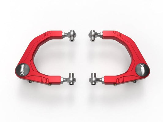 aFe Control 05-23 Toyota Tacoma Upper Control Arms - Red Anodized Billet Aluminum - Torque Motorsport