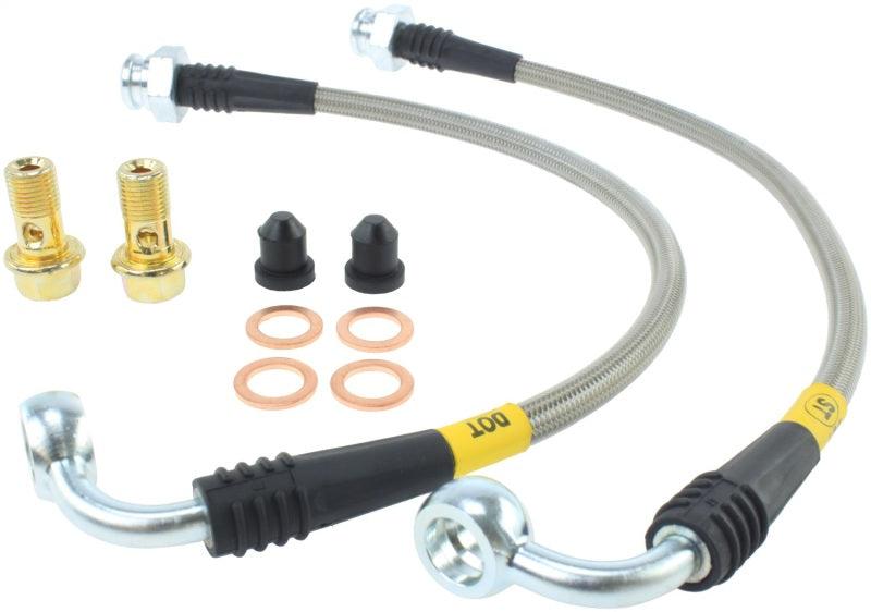 StopTech 03-07 350Z/G35 Stainless Steel Rear BBK Brake Lines - Torque Motorsport