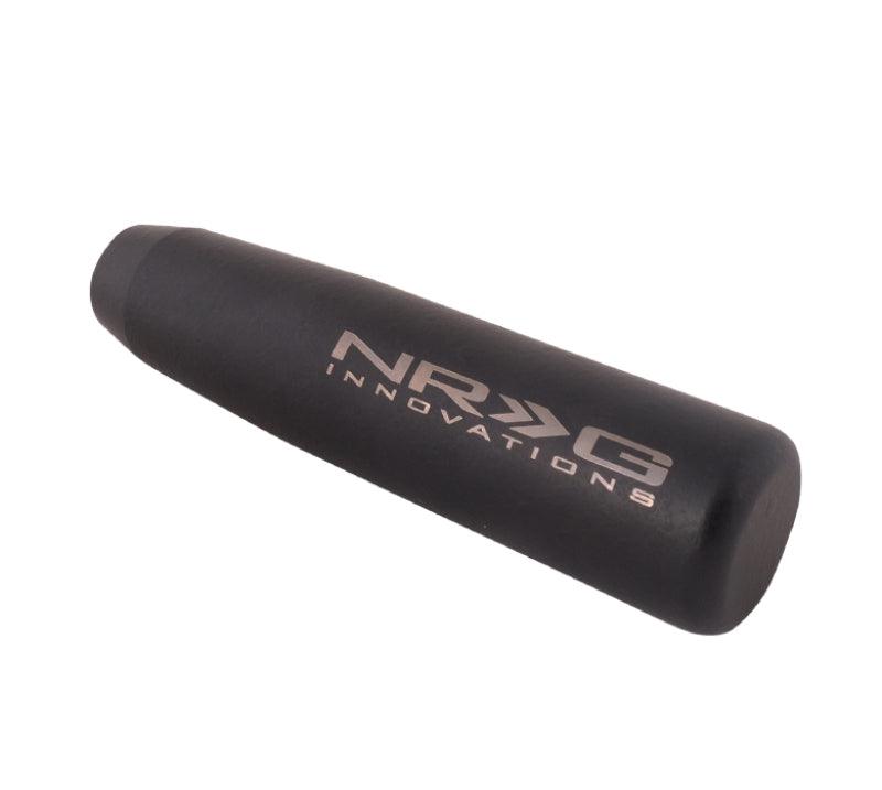 NRG Universal Short Shifter Knob - 5in. Length / Heavy Weight 1.27Lbs. - Black Wrinkle Finish - Torque Motorsport