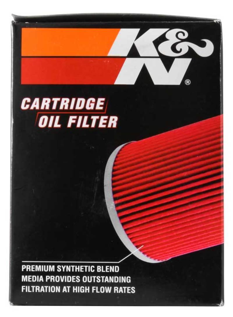 K&N Can/AM Spyder RT 998/ Buell 1125R -2.2219in OD x 0.969in ID x 3.813in H Oil Filter - Torque Motorsport