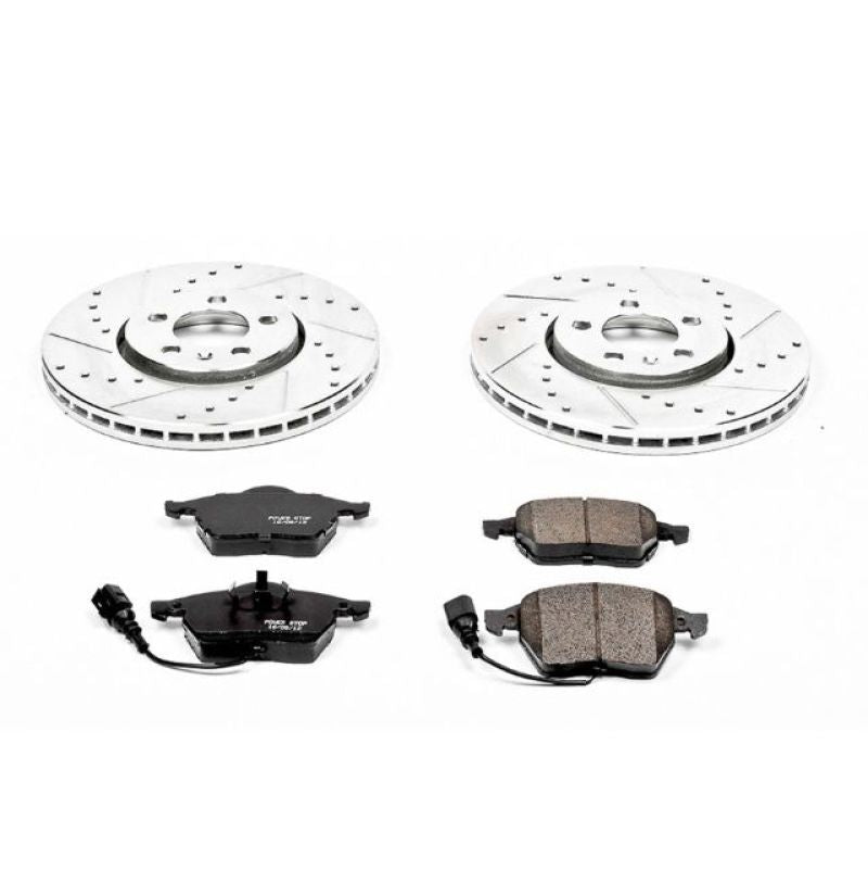 Power Stop 99-10 Volkswagen Beetle Front Z23 Evolution Sport Brake Kit