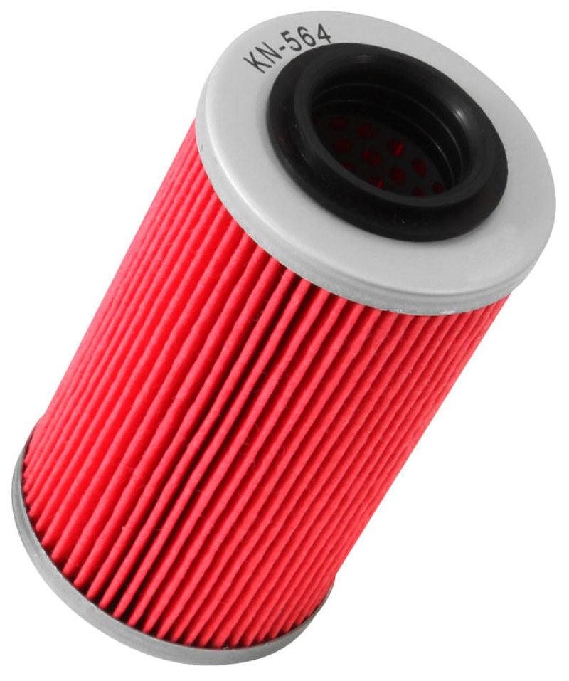 K&N Can/AM Spyder RT 998/ Buell 1125R -2.2219in OD x 0.969in ID x 3.813in H Oil Filter - Torque Motorsport