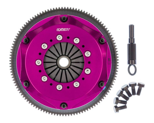 Exedy 1989-1993 Nissan Skyline GTR L6 Hyper Twin Cerametallic Clutch Sprung Center Disc Push Type - Torque Motorsport