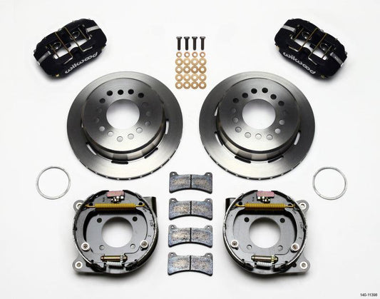 Wilwood Dynapro Low-Profile 11.00in P-Brake Kit Chevy 12 Bolt 2.75in Off w/ C-Clips - Torque Motorsport