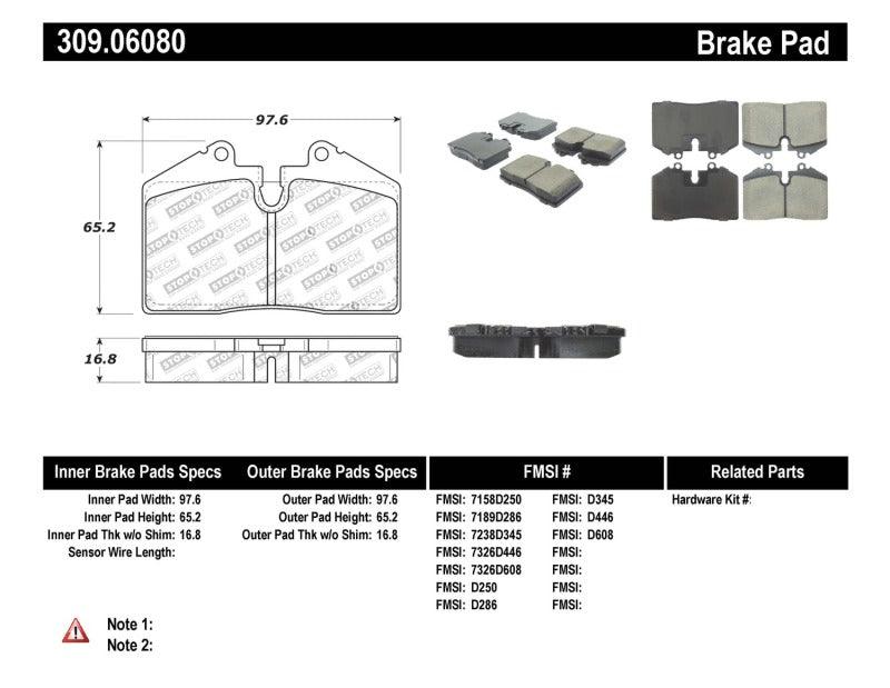 StopTech Performance Pad - Torque Motorsport