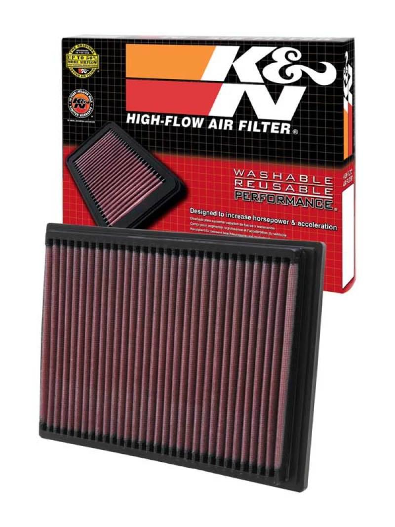 K&N 90-06 BMW 2.0/2.2/2.5/2.8/3.0/3.2L Drop In Air Filter - Torque Motorsport