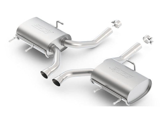 Borla 11-14 CTS Coupe V6 3.6L AT RWD/AWD Dual Ctr Rear Exit Touring Exhaust (REAR SECTION ONLY) - Torque Motorsport